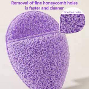 Губка для удаления макияжа, мягкие перчатки для мытья лица, инструменты для чистки лица, косметическая маска для глубокого очищения лица, грязь, многоразовые Чистые Губки - Product Image 4