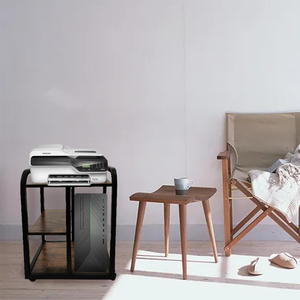 Metal Frame Industrial Nightstand for Home Office With Drawer End <strong>Table</strong> <strong>Telephone</strong> Sofa Side <strong>Table</strong> - Product Image 6