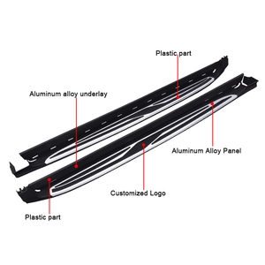 Pedane per Auto modellate gradini laterali per <span class=keywords><strong>accessori</strong></span> per Auto <span class=keywords><strong>Ford</strong></span> <span class=keywords><strong>Kuga</strong></span> 2013 al 2023