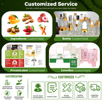 Huile de racine de réglisse, extrait botanique, texture légère, liquide clair pour soins personnels, mélange soluble dans l'huile, utilisation visage et corps
