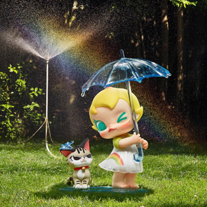 Labubu popmart babymolly Meow ชุดของเล่นแสนสนุกทำจาก PVC กล่องปริศนาขนาด1/12ของขวัญอินเทรนด์สำหรับนักสะสม - Product Image 6