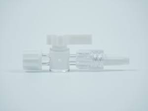 อะแดปเตอร์ OEM/ODM แบบหัวเดียวสองทางสำหรับเข็มฉีดยา/เข็ม  แบบล็อค Luer ตัวผู้/ตัวเมีย วัสดุ PC/PE - Product Image 3