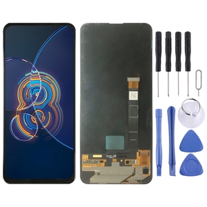 จอ AMOLED LCD AMOLED ของแท้อันดับสูงสุดสำหรับ <span class=keywords><strong>Asus</strong></span> <span class=keywords><strong>ZenFone</strong></span> <span class=keywords><strong>8</strong></span> ZS672KS พลิกพร้อม Digitizer ประกอบเต็มรูปแบบ - Product Image 1