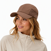 Casquette de baseball unisexe en nylon de haute qualité à séchage rapide, imperméable, respirante, en maille, 6 panneaux, réglable, style trucker
