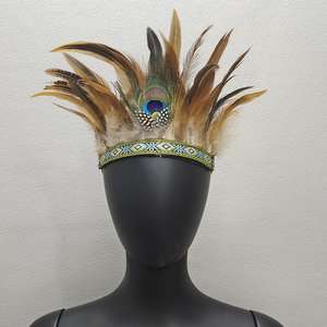 <span class=keywords><strong>มงกุฎ</strong></span>หัวห<span class=keywords><strong>น</strong></span>้าเผ่าขน<span class=keywords><strong>น</strong></span>กสำหรับผู้หญิงเครื่องแต่งกายคอสเพลย์สำหรับวั<span class=keywords><strong>น</strong></span>ฮาโลวี<span class=keywords><strong>น</strong></span>ปรับแต่งสีได้ใส่สบาย - Product Image 4