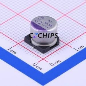 10SVQP150M ตัวเก็บประจุแบบโซลิด SMD, D8xL6.9 มม. ( ความจุ: 150uF ) ( ความแม่นยำ: 20% แรงดันไฟฟ้าที่กำหนด: 10V ) - Product Image 1