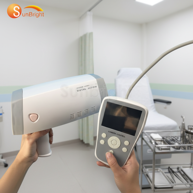 CE Certified SUN-200Y Gynecology Handheld Digital Electronic Video Colposcope Thermal Printer 8MP Camera Class II Medical Device
