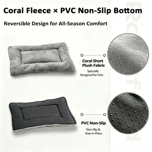 Alfombrilla Impermeable Antideslizante para Mascotas, Resistente a Arañazos y Mordidas, a Prueba de Fugas, Plegable y Portátil, Universal para Interiores y Exteriores - Product Image 5