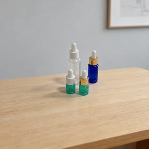 Frasco de Plástico PET Mini com Conta-gotas para Óleo Essencial Embalagem de Líquido para Cuidados Oculares Frasco Transparente com Conta-gotas <span class=keywords><strong>5ml</strong></span> 10mL 20mL 30mL 50mL - Product Image 2