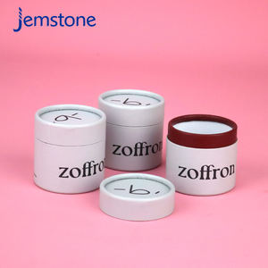 Emballage de tube cadeau cosmétique, logo personnalisé imprimé, tube cylindrique rond pour soin de la peau, emballage en papier kraft - Product Image 3