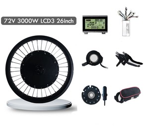 High Performance Quality Assurance Power 72v 3000w Bike Conversion Kit 48v 1000w 2000w Eb - Product Image 1