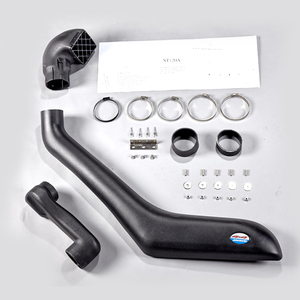 <span class=keywords><strong>Accessori</strong></span> per <span class=keywords><strong>Auto</strong></span> <span class=keywords><strong>Fuoristrada</strong></span> 4x4 ST120A, Snorkel Universale di Alta Qualità Nero Opaco per Serie Prado 120 - Product Image 2