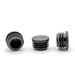 Cao su nhựa cơ sở sàn thảm bảo vệ đồ nội thất ghế kim loại hình ống chân cơ sở vòng vuông ống lỗ chèn cuối cắm - Product Image 3