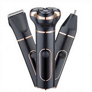 Kit de Aseo 3 en 1 con Triple Cuchilla <span class=keywords><strong>DSP</strong></span> - <span class=keywords><strong>Afeitadora</strong></span> Eléctrica, Recortadora de Vello Nasal y Facial, Recargable por USB, Resistente al Agua IPX6, 90min - Product Image 4