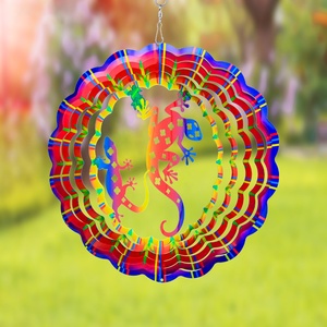 Wholesale Hanging 3d <b>Wind</b> <b>Spinner</b> Stainless Steel for Outdoor & Indoor Decorations, 12 Inch <b>Wind</b> <b>Spinner</b> for Christmas Ornament - Product Image 3