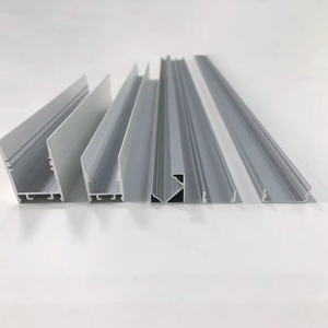 Lampes linéaires LED, profilés en aluminium pour installation encastrée, bandes lumineuses longues, personnalisation du profil en aluminium épais - Product Image 2