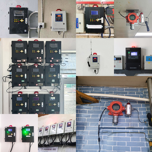 Wall Mount Gas Detector Spray Booth trực tuyến hệ thống giám sát PID cảm biến VOC độc hại nồng độ khí giám sát thiết bị báo động - Product Image 5