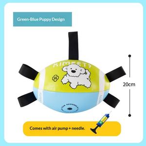 ETPU Hondenspeelgoed Bal Buiten Opblaasbaar Geluid Interactief Trainingsvoetbal Grensoverschrijdende Groothandel MG180 Model - Product Image 6