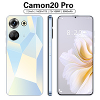 Camon 20 Pro 16+1TB, Pantalla HD de 108MP y 7.3 Pulgadas, Batería de 8000mAh, 5G, Doble SIM, LTE, Huella Dactilar en Español