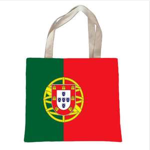 Sac à main personnalisé <span class=keywords><strong>en</strong></span> toile de haute qualité avec drapeau tchèque, 16 x 14 pouces, double face - Product Image 6