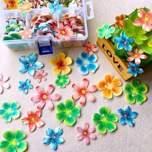 <span class=keywords><strong>Fleurs</strong></span> <span class=keywords><strong>comestibles</strong></span> pour <span class=keywords><strong>les</strong></span> gâteaux, 5 pièces par Skytop, décoration <span class=keywords><strong>en</strong></span> tranches de papier pour gâteaux - Product Image 1