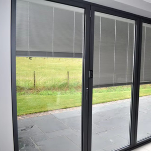 Cửa sổ nhôm với cửa sổ nội bộ đôi kính từ Rèm kính với hệ thống hoạt động từ tính - Product Image 3