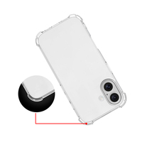 Vente en gros TPU Original Machine Feel Quad-corner pour étui de téléphone portable Airbag pour iPhone 17 17Air 17Pro 17Promax antichoc
