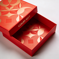 Grande boîte à vêtements personnalisée imprimée, emballage de luxe en carton pliable pour vêtements, cosmétiques, chemises, robes, costumes