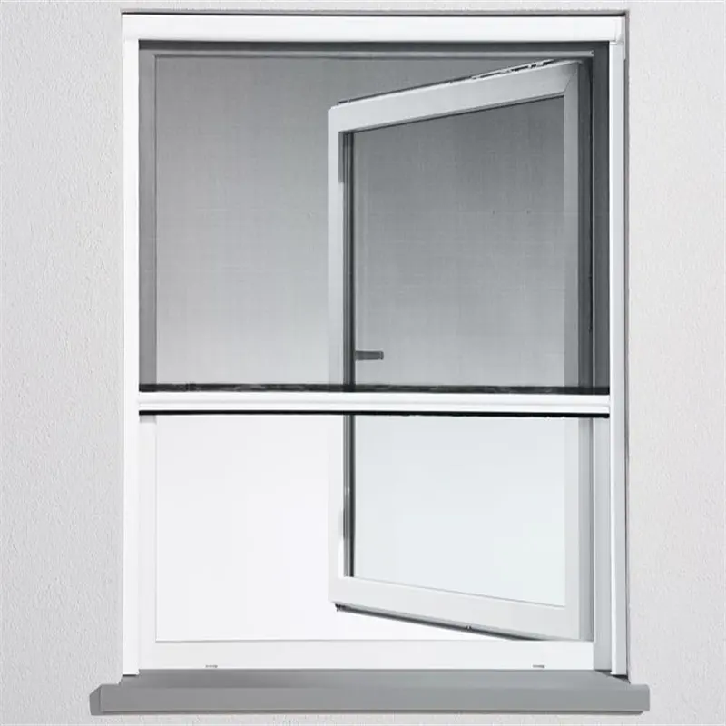 PVC/UPVC Sliding Window with Screen Retractable Net with Hight Quality DIY