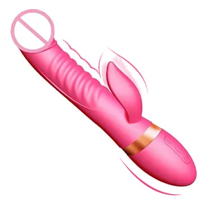 7 Speed Magnetic Induction Vibrator Sex Toys Products Telescopic Vibration Stimulate Vagina G-spot Dildo Vibrating