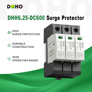 Protector Contra Sobretensiones <span class=keywords><strong>DOHO</strong></span> DHH6.25-DC600 para Sistemas de Energía Solar DC Industriales, 50kA de Corriente de Descarga Máxima, Protección IP20 Contra Rayos - Product Image 2