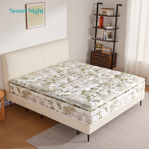 מזרן קוקוס יחיד למלונות, מזרן היברידי איכותי 5 כוכבים עם מערכת קפיצים מבודדים 5 אזורים, מזרן פילוטופ באריזה - Product Image 1