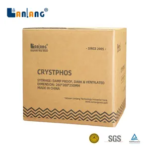 Lanlang Crystphos NSF Boules de cristaux anticalcaire industriel inhibiteur de corrosion polyphosphates boule de siliphos anti-calcaire