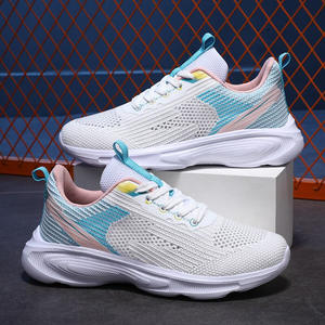 Nouvelles chaussures décontractées légères avec semelle côtelée perforée en maille respirante design polyvalent adapté à toutes les occasions - Product Image 3