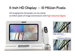 Analizador de Cuero Cabelludo y Cabello de Cuatro Espectros, Detector de Folículos Capilares y Piel HD, Escáner Capilar para Diagnóstico de la Piel, Uso Doméstico, Venta de Fábrica - Product Image 2