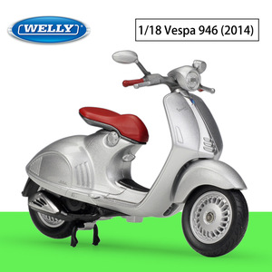 Modelo <span class=keywords><strong>de</strong></span> motocicleta Welly VESPA 946 2014 1:18, aleación <span class=keywords><strong>de</strong></span> simulación fundida, superventas - Product Image 2