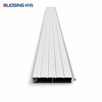 Profil de lamelles de volet roulant en aluminium à finition de surface personnalisée, série multi-profilés, pour commandes en gros à l'étranger et fournitures de projets