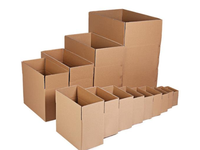 Caja de Cartón Corrugado Grande Personalizada y Reciclable con Impresión Evanescente para Productos del Hogar