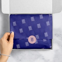 Boîte d'expédition personnalisée avec logo pour vêtements, chaussures, cadeaux, avec carte de remerciement, papier de soie et autocollant