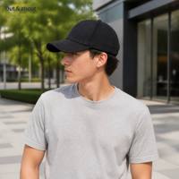Casquettes de baseball unisexes six panneaux à visière incurvée, vierges, personnalisables avec logo, vente en gros, nouvelle collection automne-hiver, coloris marine, royal, rouge, blanc, noir