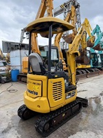 Excavatrice Komatsu pc18 d'occasion à faible durée de fonctionnement mini excavatrice KOMATSU PC18 d'occasion en Chine