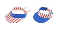 Trendy Summer Beach Outdoor Protection UV Casquette à visière réglable unisexe-Accessoire indispensable respirant léger