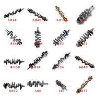 Mitsubishi 6D31 6D34 6D14 6D15 6D16 6D16T 6D17 6D125 6D22 6D24 S4K 6D40 Engine for Crankshaft
