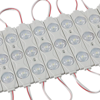 Módulo de luz Led para señal de letras, módulo actualizado de 1,5 W, 2835 SMD, 12V de CC, 3 leds, para publicidad, Garag, Storefront