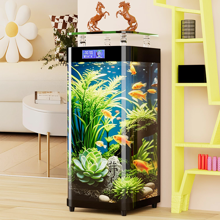 50 Gallon Long-Term No-Water-Change Fish Tank Ecological Aquarium LED Light Large Vertical Fish Tank| Alibaba.com 50 Gallon Long-Term No-Water-Change Fish Tank Ecological Aquarium LED Light Large Vertical Fish Tank| Alibaba.com