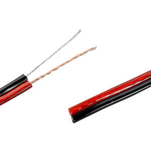 Câble de haut-parleur 2 conducteurs rouge et noir, en cuivre recouvert d'aluminium, isolé en PVC, flexible, pour scène, home cinéma, audio automobile et théâtre - Product Image 5