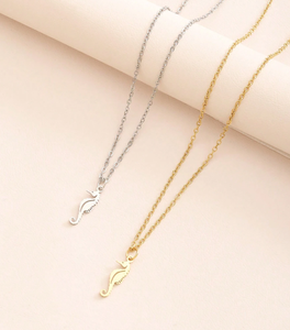 <span class=keywords><strong>Collar</strong></span> de caballito de mar Joyería de mar <span class=keywords><strong>Collar</strong></span> De Moda <span class=keywords><strong>Collar</strong></span> de anime Joyería sin deslustre 18K Chapado en oro Hipoalergénico - Product Image 5