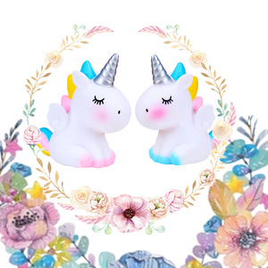 Nicorn-adornos para pastel <span class=keywords><strong>de</strong></span> cumpleaños, figuras <span class=keywords><strong>de</strong></span> arcoíris, caballo balancín, <span class=keywords><strong>unicornio</strong></span> - Product Image 6
