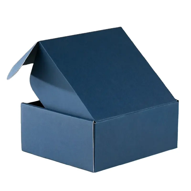 Caixa de papel kraft para presente de joias de luxo, caixa dobrável para óculos de sol, caixa preta