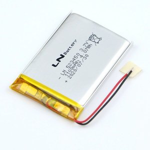 자동차 네비게이션 배터리 523450 폴리머 리튬 배터리 1100mah 503450 3.7 V 충전식 리튬 배터리 - Product Image 3